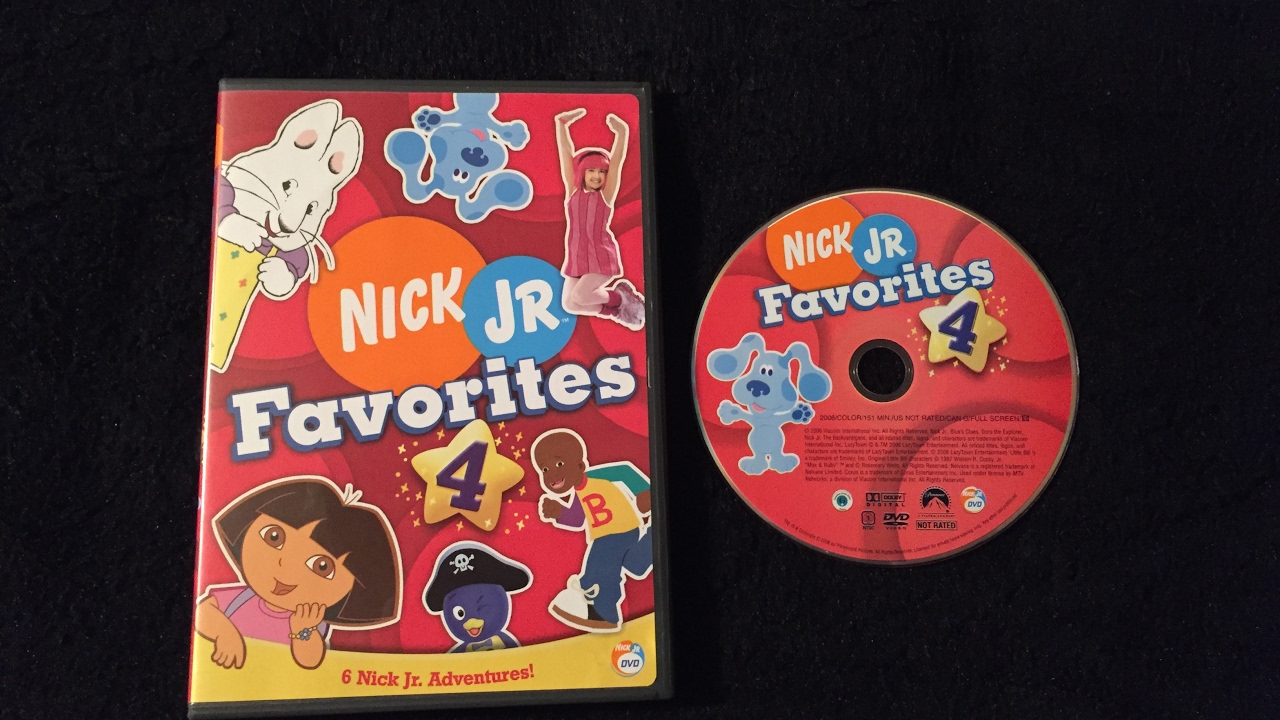 Opening To Nick Jr. Favorites (Volume 4) 2006 DVD