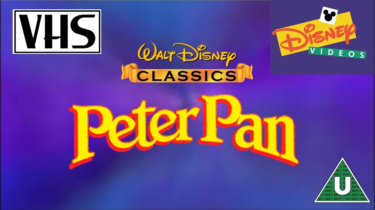 Opening to Peter Pan UK VHS (1998)