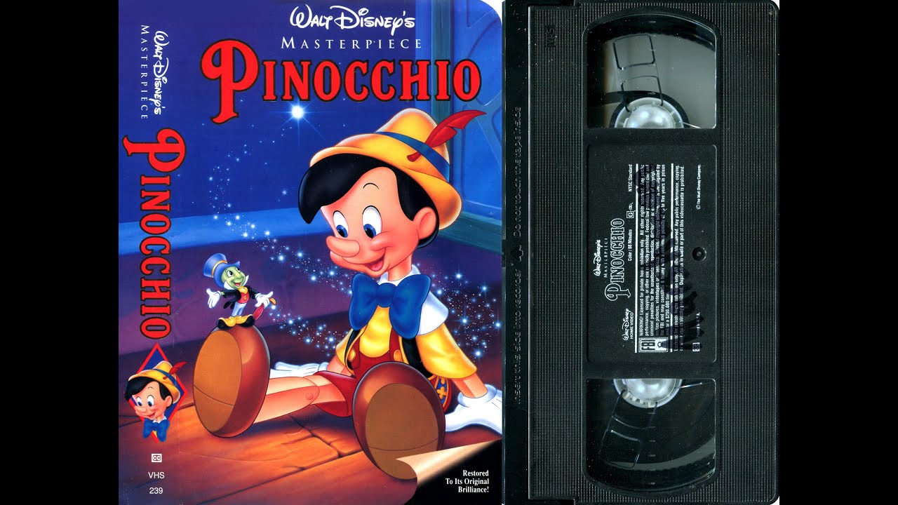 Opening to Pinocchio (US VHS; 1993)