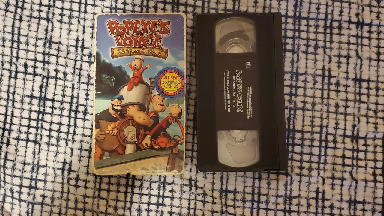 Opening To Popeye's Voyage: The Quest for Pappy 2004 VHS
