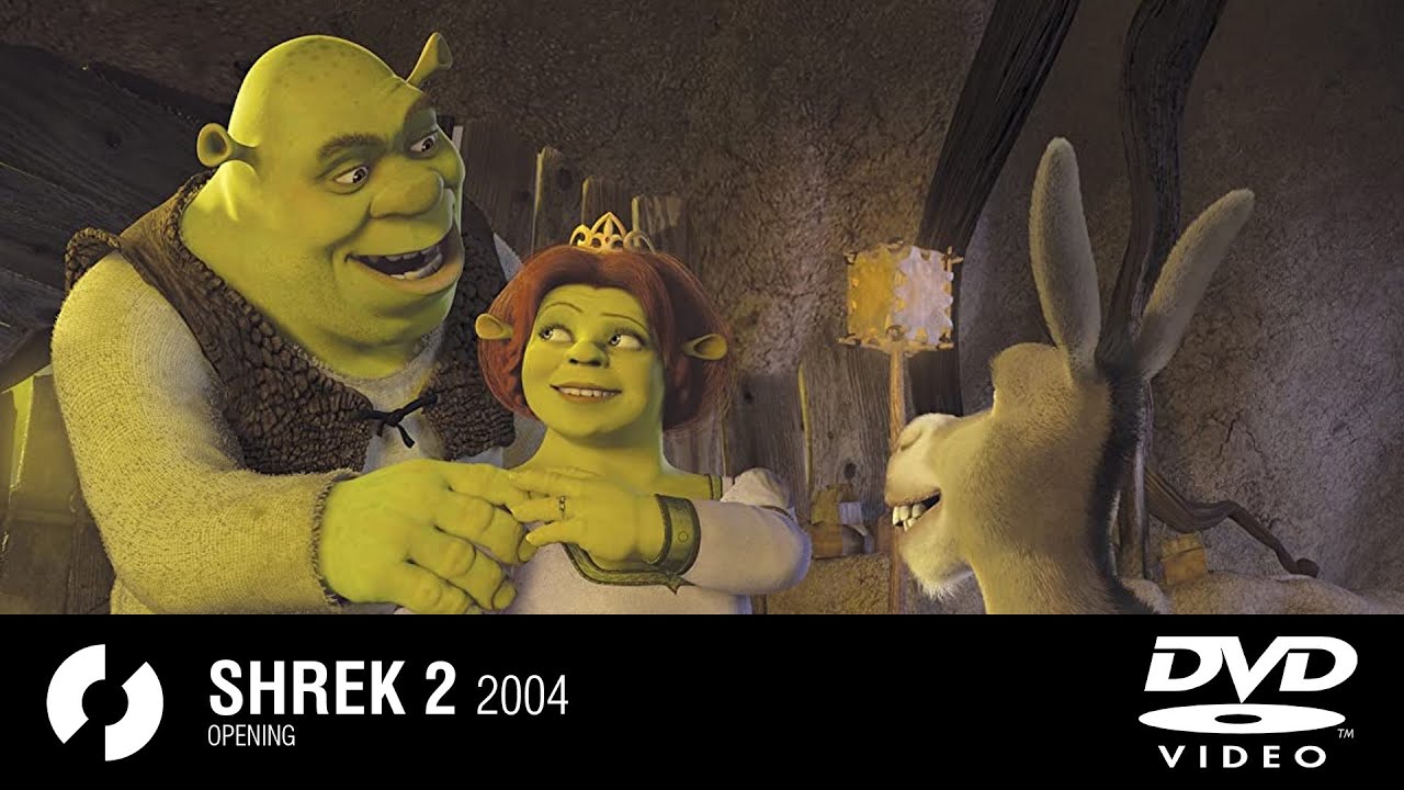 Opening to Shrek 2 (2004) — Original Full Screen DVD