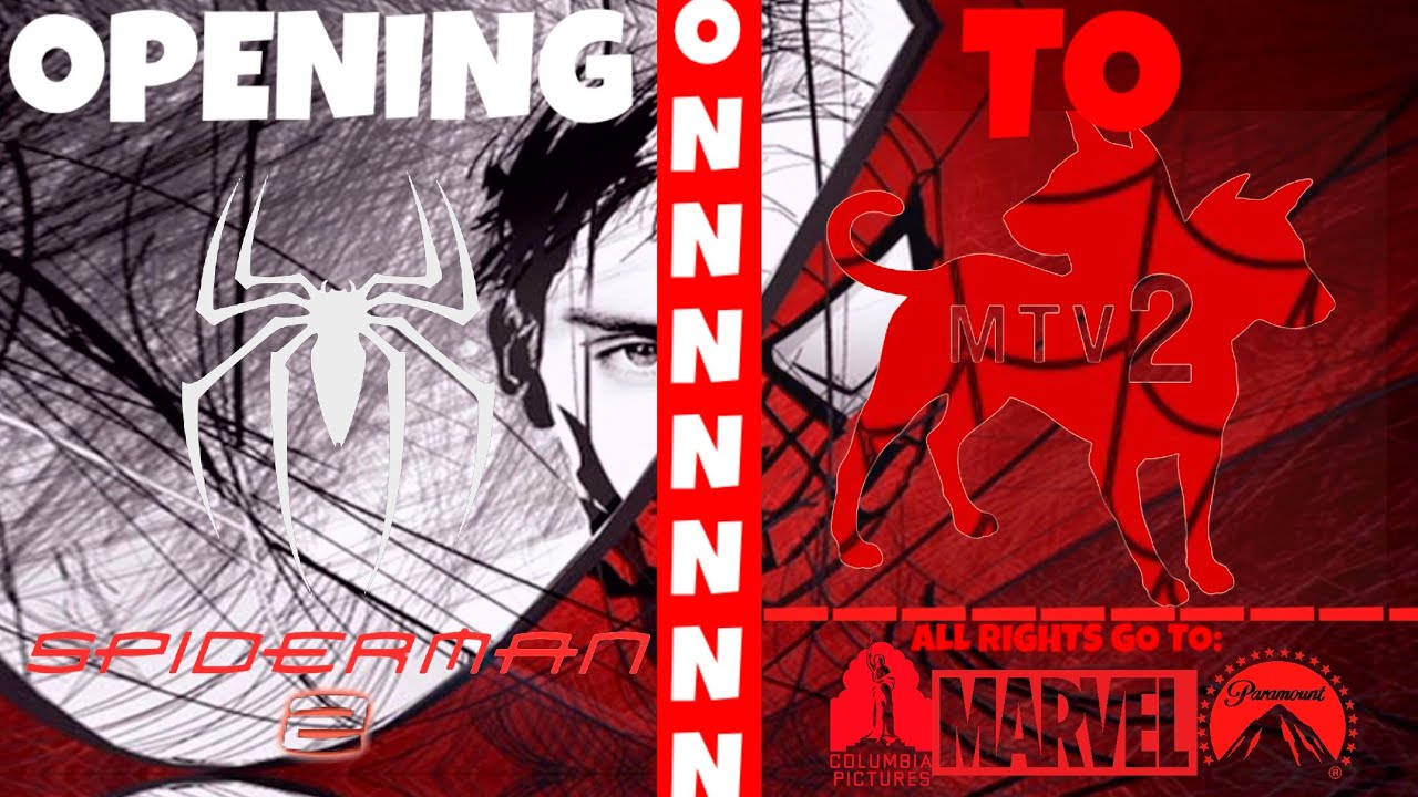 Opening To Spider Man 2 On MTV2 12/27/22