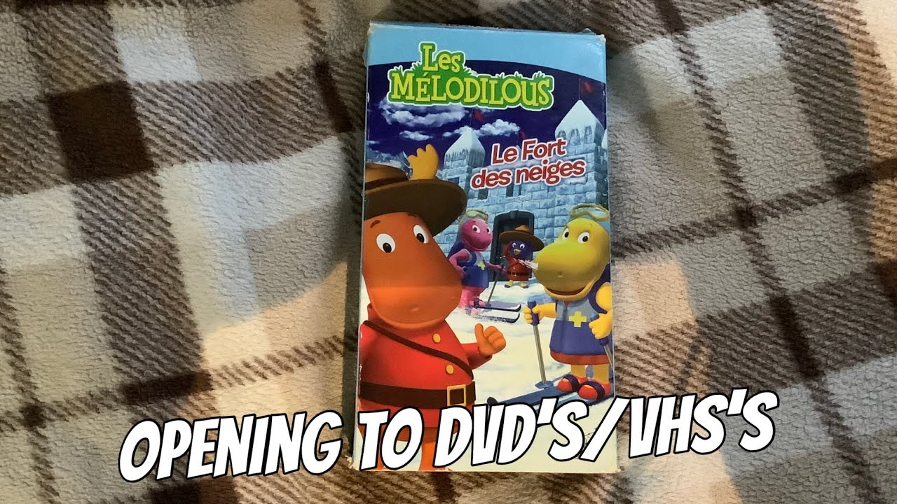 Opening to The Backyardigans Snow Fort (Les Mélodilous Le Fort De Neiges) 2005 VHS