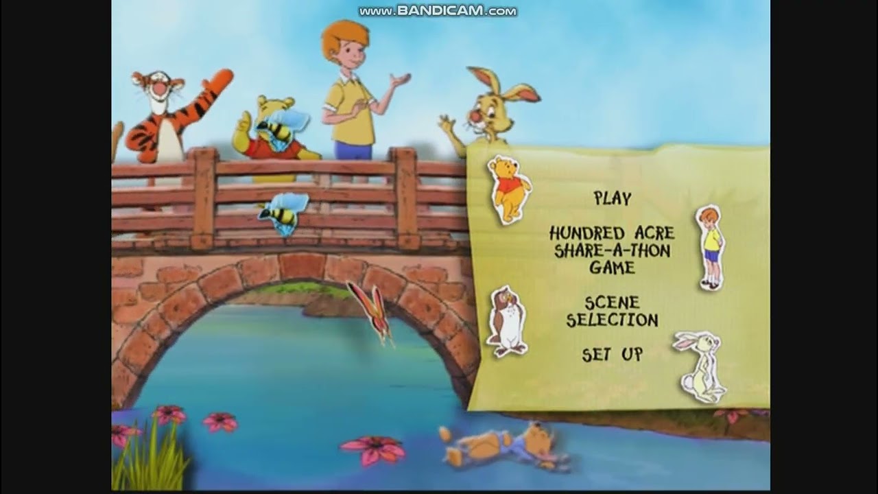 Opening To The Magical World Of Winnie the Pooh: Little Things Mean A Lot 2003 UK DVD