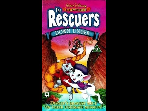 Opening to The Rescuers Down Under UK VHS (1997)