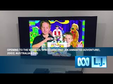 Opening to The Wiggles: Space Dancing! (An Animated Adventure!, 2003) Australian DVD