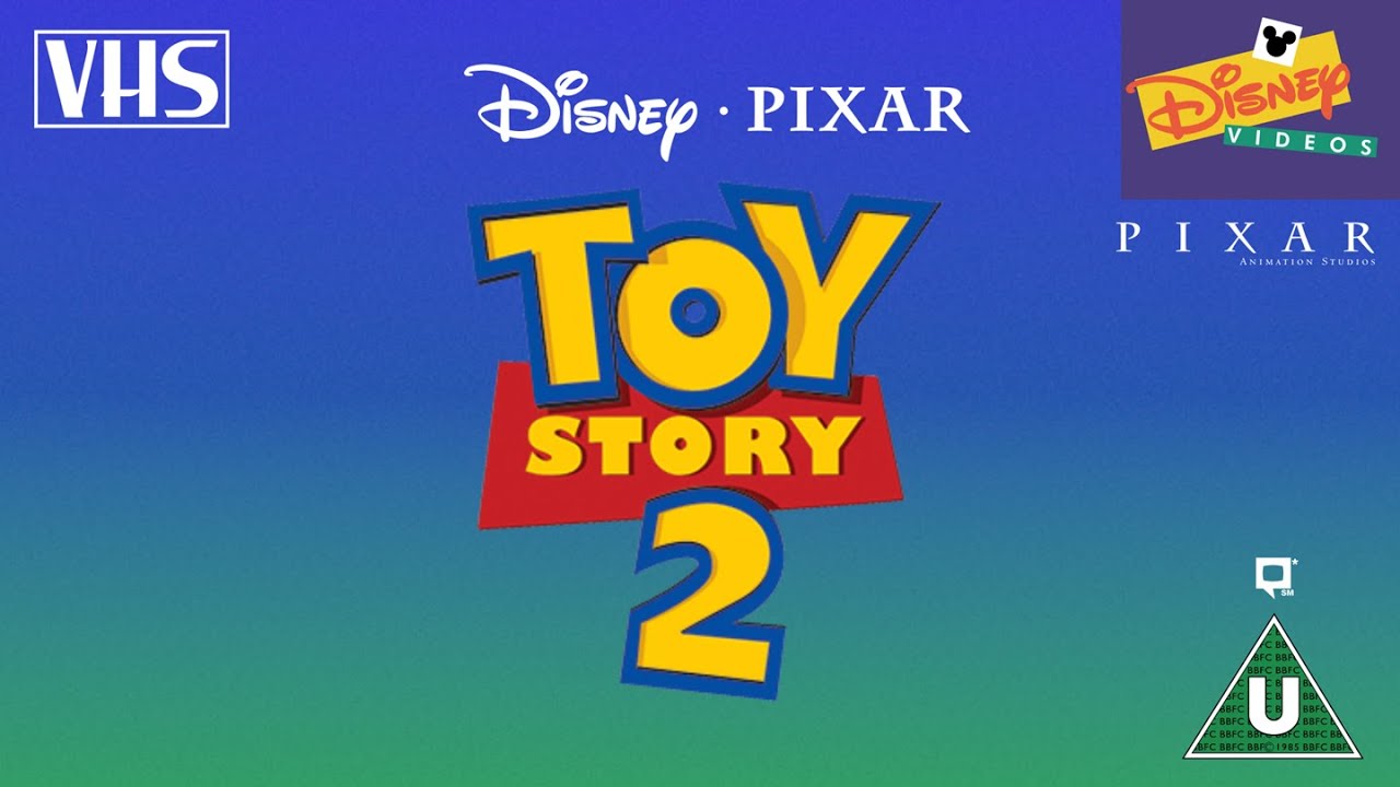 Opening to Toy Story 2 UK VHS (2000)