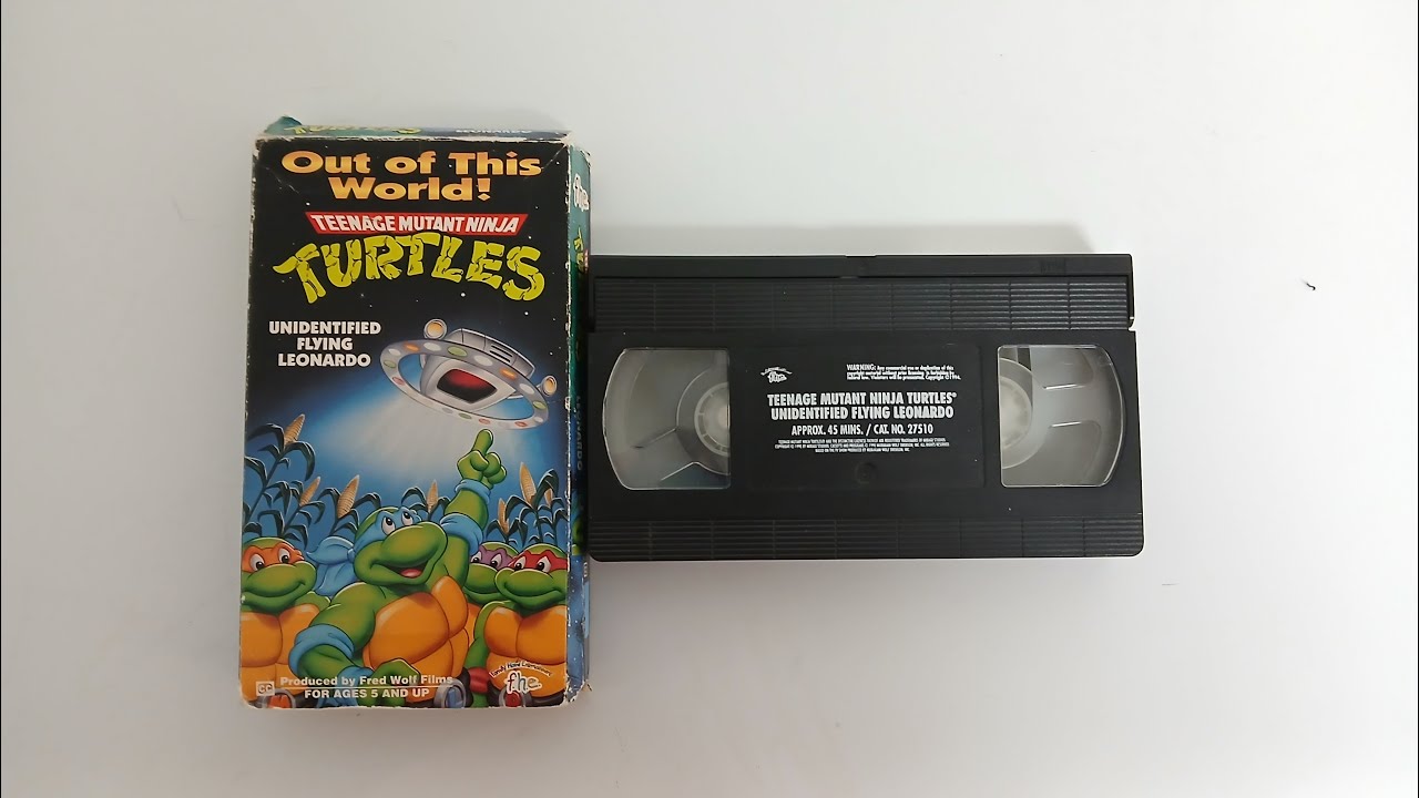Opening to Unidentified Flying Leonardo 1993 VHS 60fps