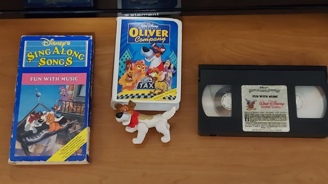 Opening/Closing Of Disney's Sing-Along Songs: Fun With Music VHS From 1989