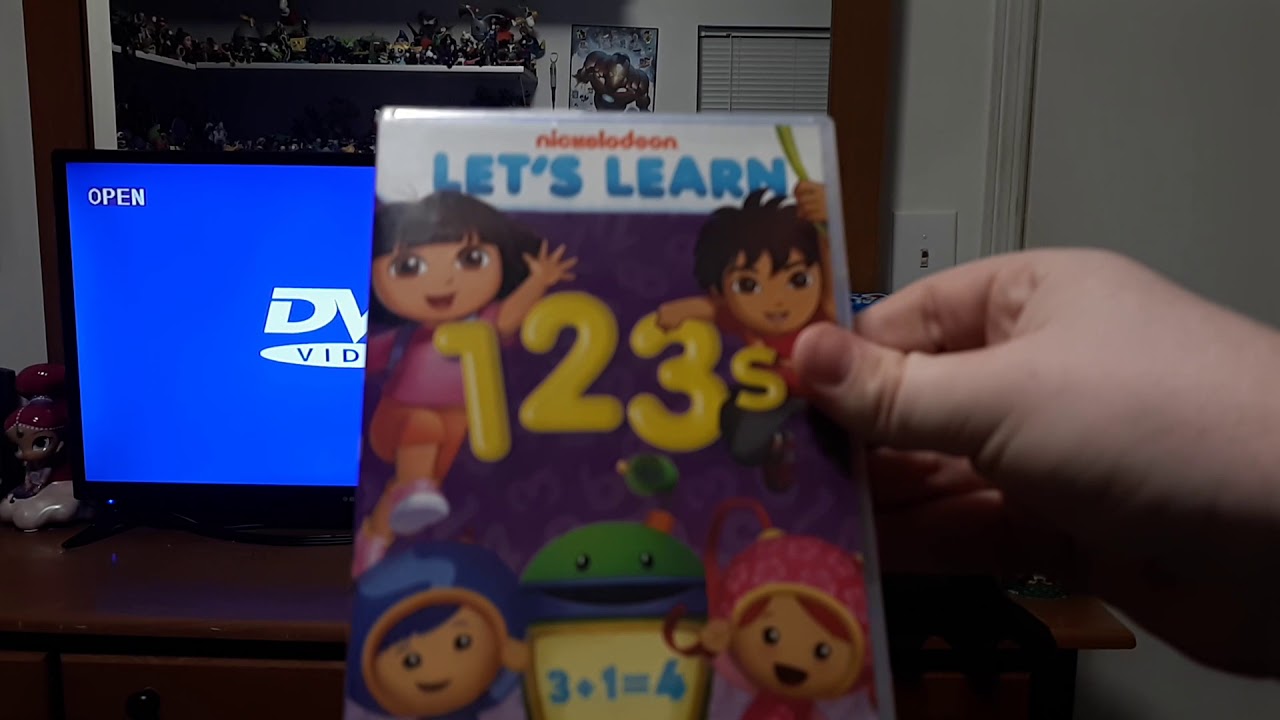 Opening/Menu Walkthrough Of Nickelodeon Let's Learn ABCs DVD From 2013