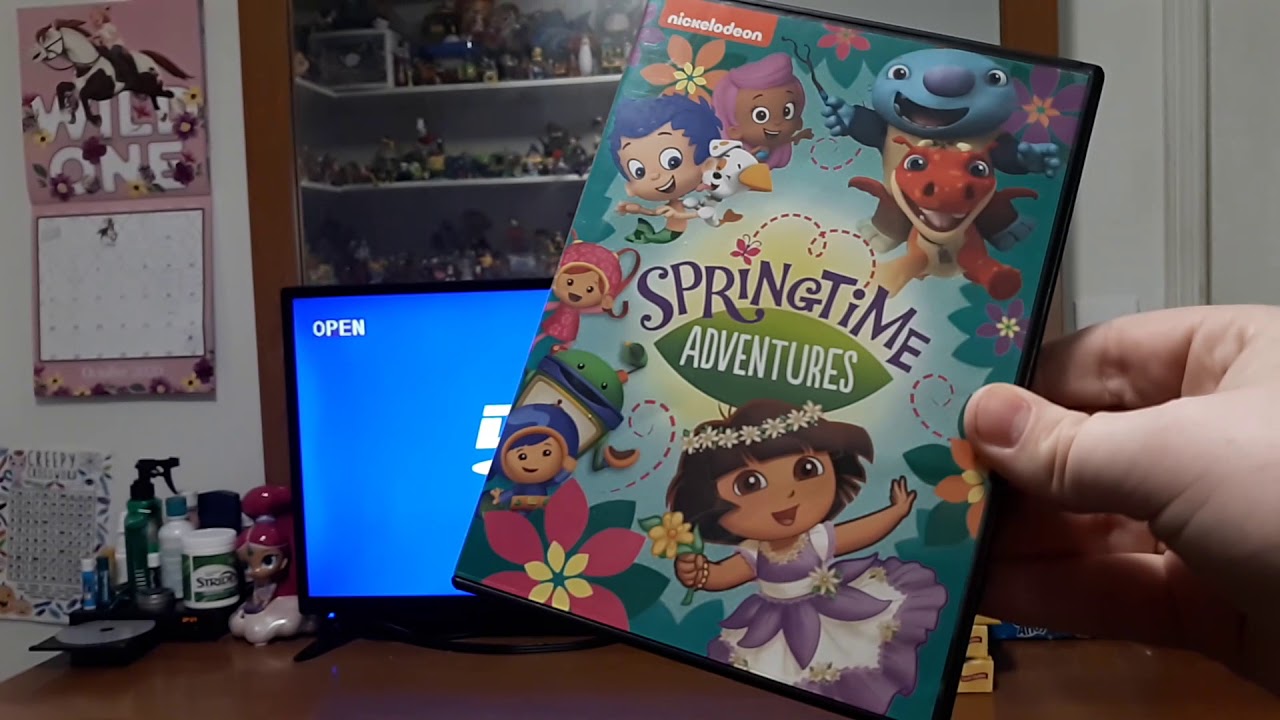 Opening/Menu Walkthrough Of Nickelodeon Spring Time Adventures DVD From 2015🌻🌺🌹⚘🌳🌷