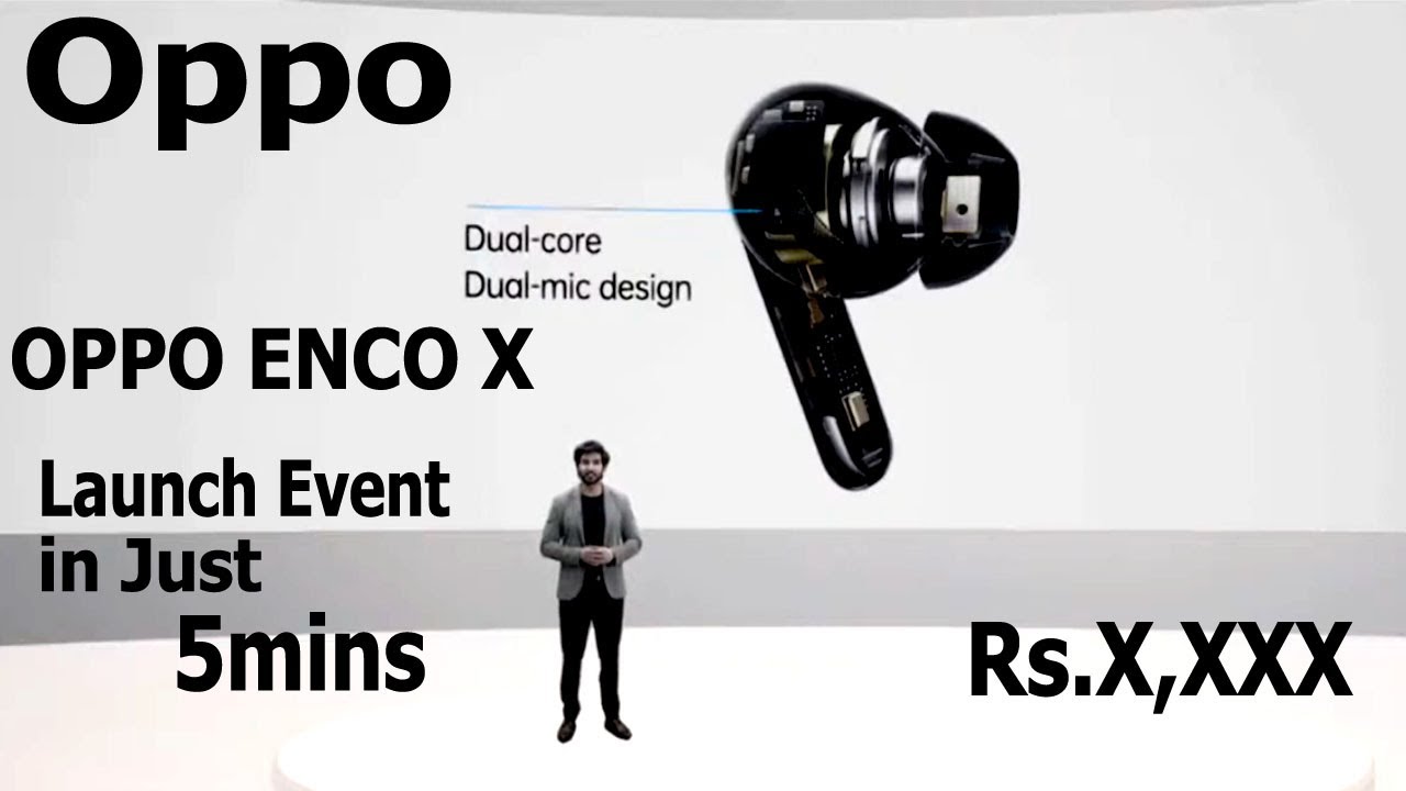 Oppo ENCO X Lanunch Event in Just 5 mins | #OppoENCO #OppoTWS #ENCOX #OppoENCOX