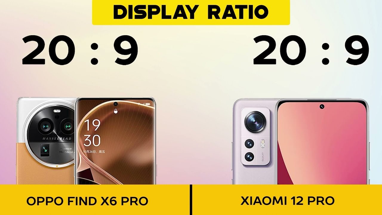 Oppo Find X6 Pro VS Xiaomi 12 Pro - Full Comparison ⚡Which one is Best