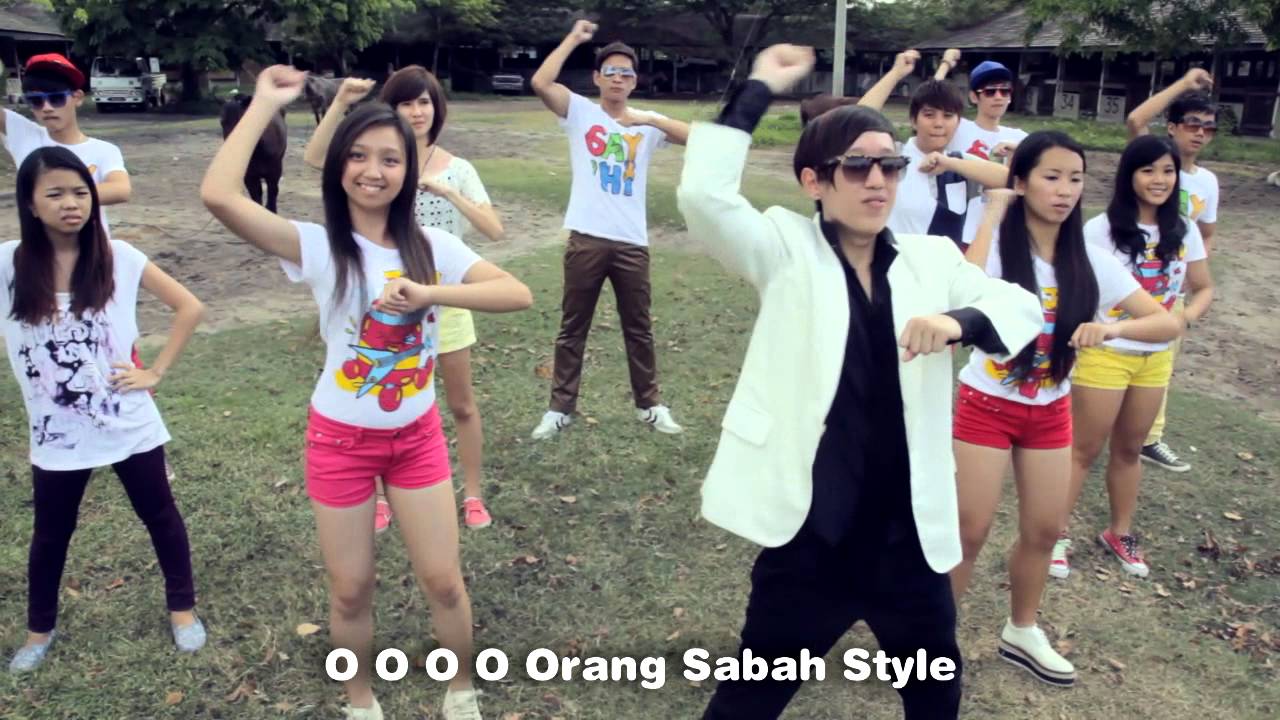 ORANG SABAH STYLE (OPPA GANGNAM STYLE PARODY)