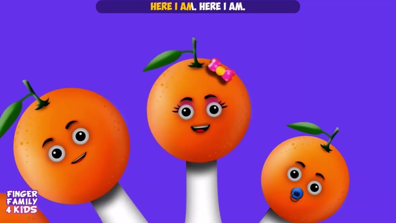 Orange Finger Family(REUPLOADED & REQUESTED)