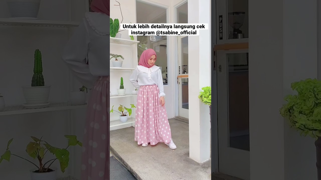 Order : @tsabine_official #fashion #hijabstyle #ootd #ootdfashion #ootdhijab #outfit #skirt