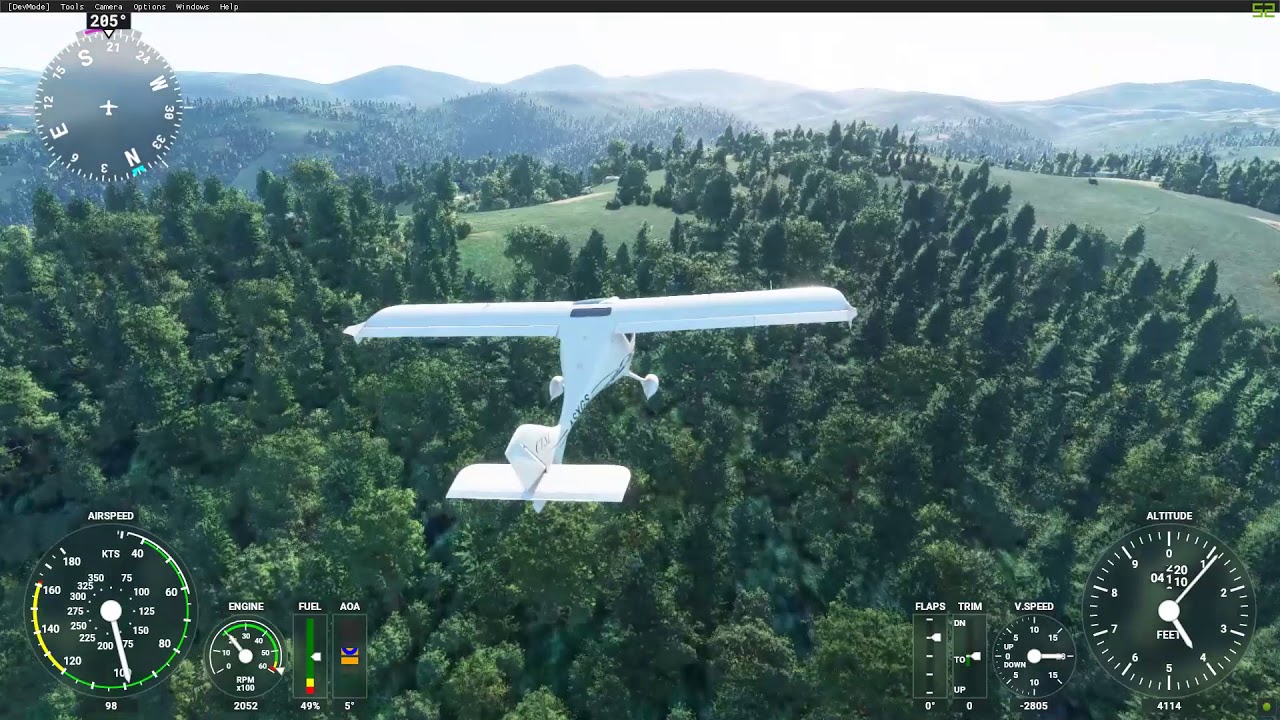 ORDU/AKKUŞ ÇAYIRALAN MAHALLESİ Turu (istek)🎬 ( microsoft flight simulator 2020 )