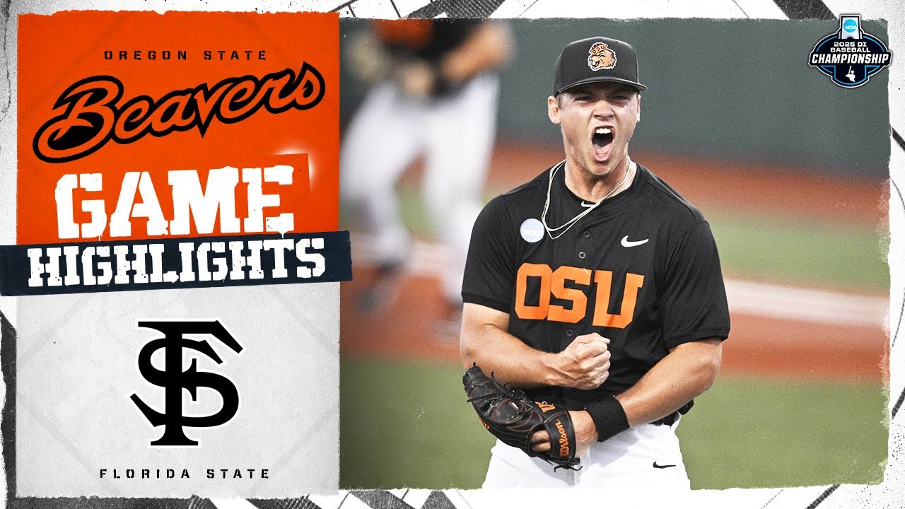 Oregon State Baseball Highlights: 6/8/25 vs. Florida State