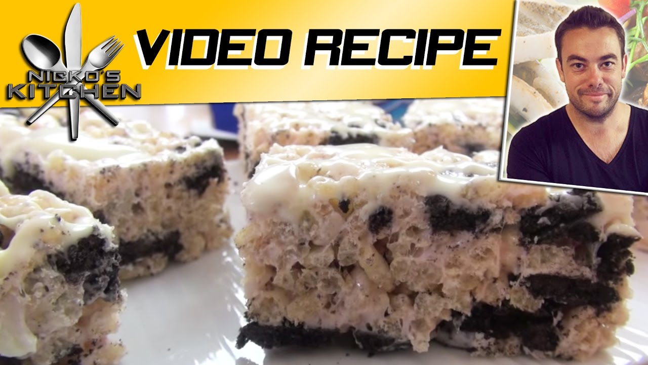 Oreo Rice Krispie Treats