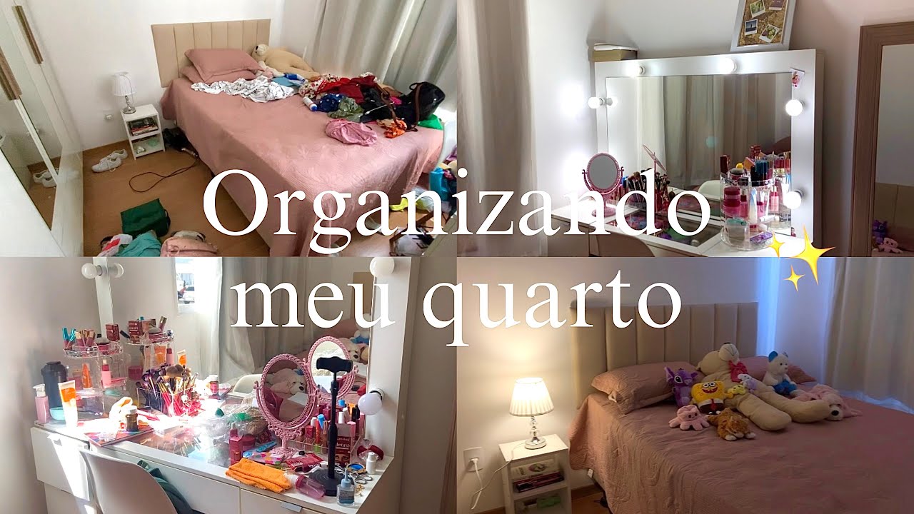 ORGANIZANDO MEU QUARTO✨🧺