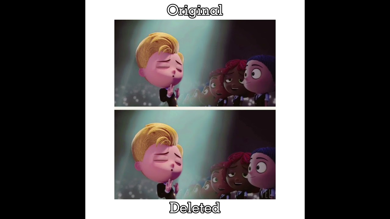 Original scene vs Deleted Scene Lou || Uglydolls