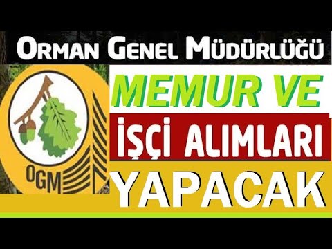 Orman Genel Müdürlüğü Türkiye Geneli 224 Sürekli İşçi Alımı Yapıyor ( Engelliler de dahil)