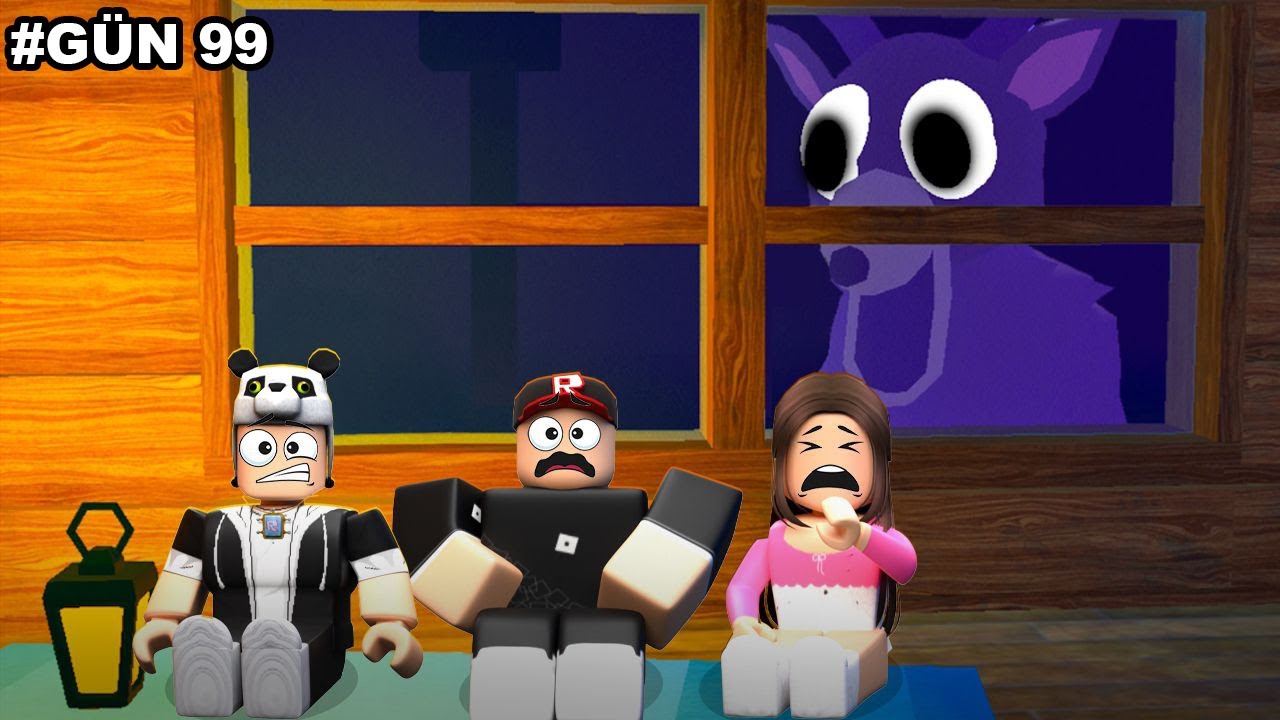 Ormanda 100 Gün Hayatta Kalıyoruz! - Roblox