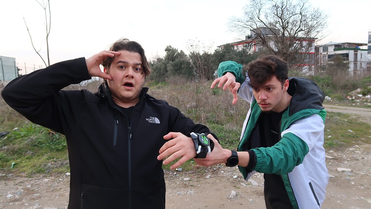 ORMANDA OMNİTRİX'İ BULDUM! 😱 BEN 10 CARNİTRİX VE KEVİN 11 BANA SALDIRDI !! (GERÇEK HAYATTA)