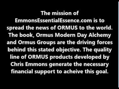 Ormus-by Chris Emmons, pharmacist, author Ormus Modern Day Alchemy, coordinator Ormus Academy Online
