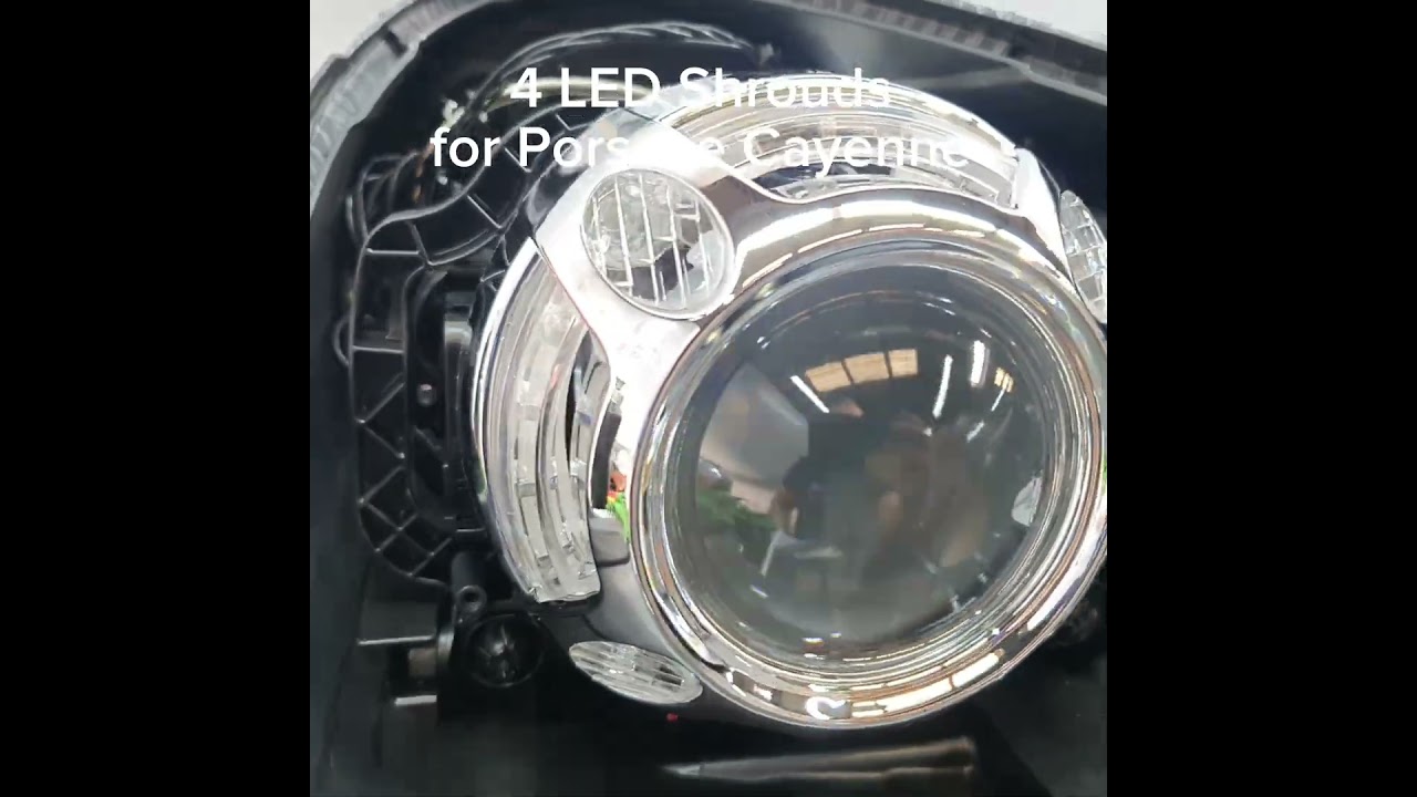 Ornamente LED Porsche Cayenne by Xenon Tuning Garage