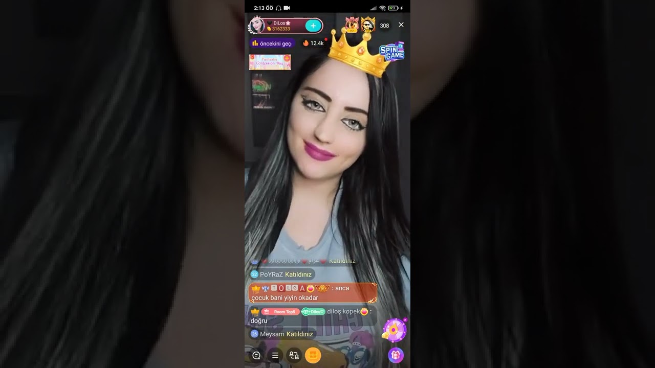 orospu diloş canlı yayında elmas atın beni sikim diyor 😂😂