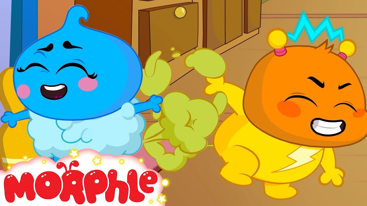 Orphle and the Farts! | Morphle and Orphle Pet Sitters | Learn ABC 123 | Fun Cartoons | Moonbug Kids