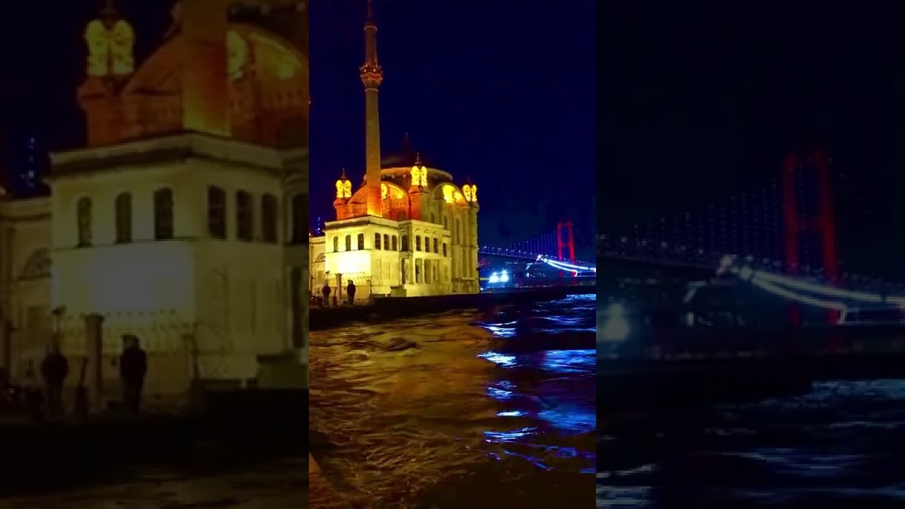 Ortaköy istanbul by night