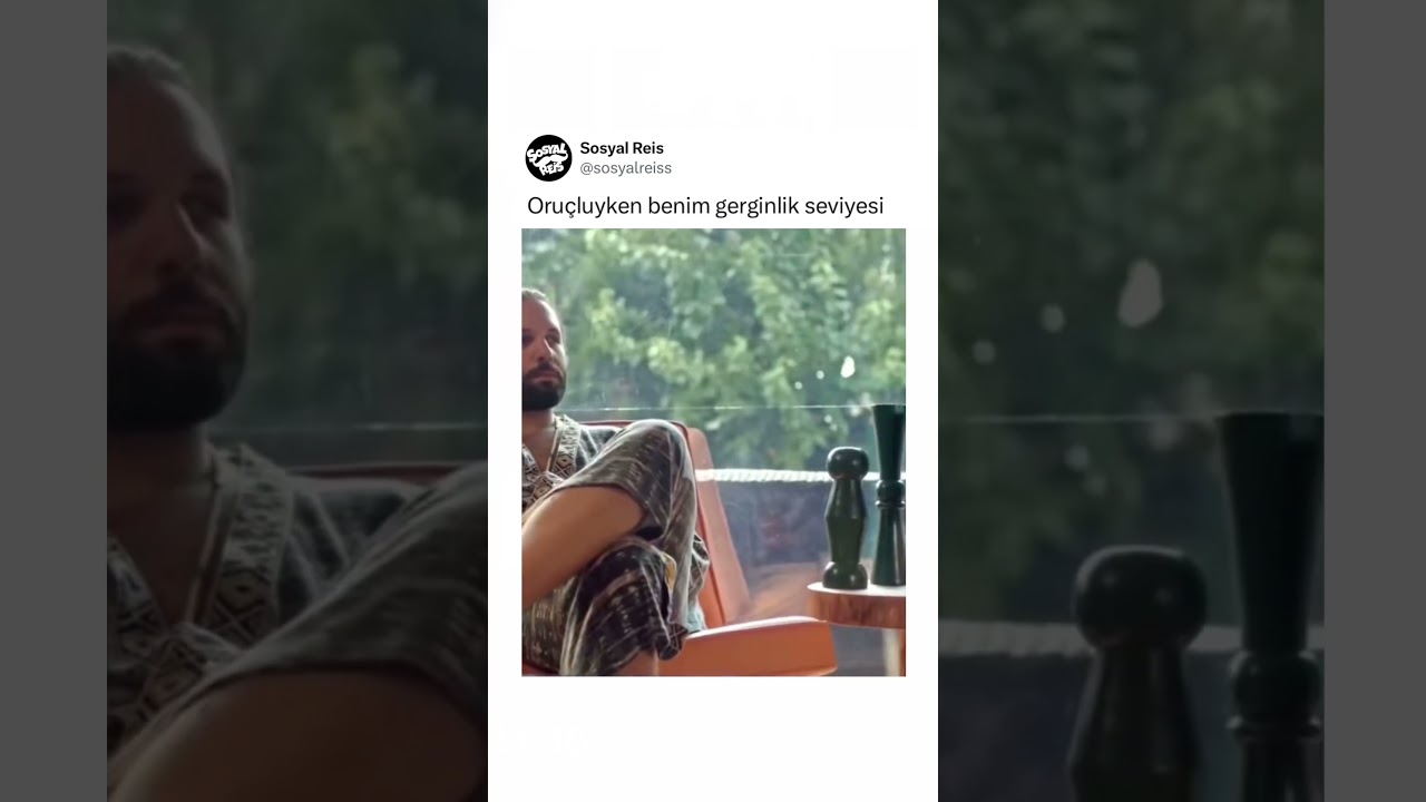 Oruçluyken gerginlik seviyem