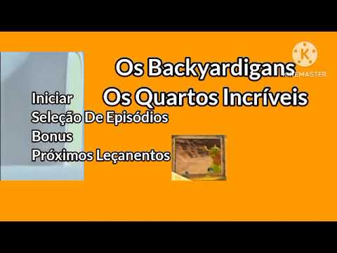 Os Backyardigans Os Quartos Incríveis DVD MENU Marcelo