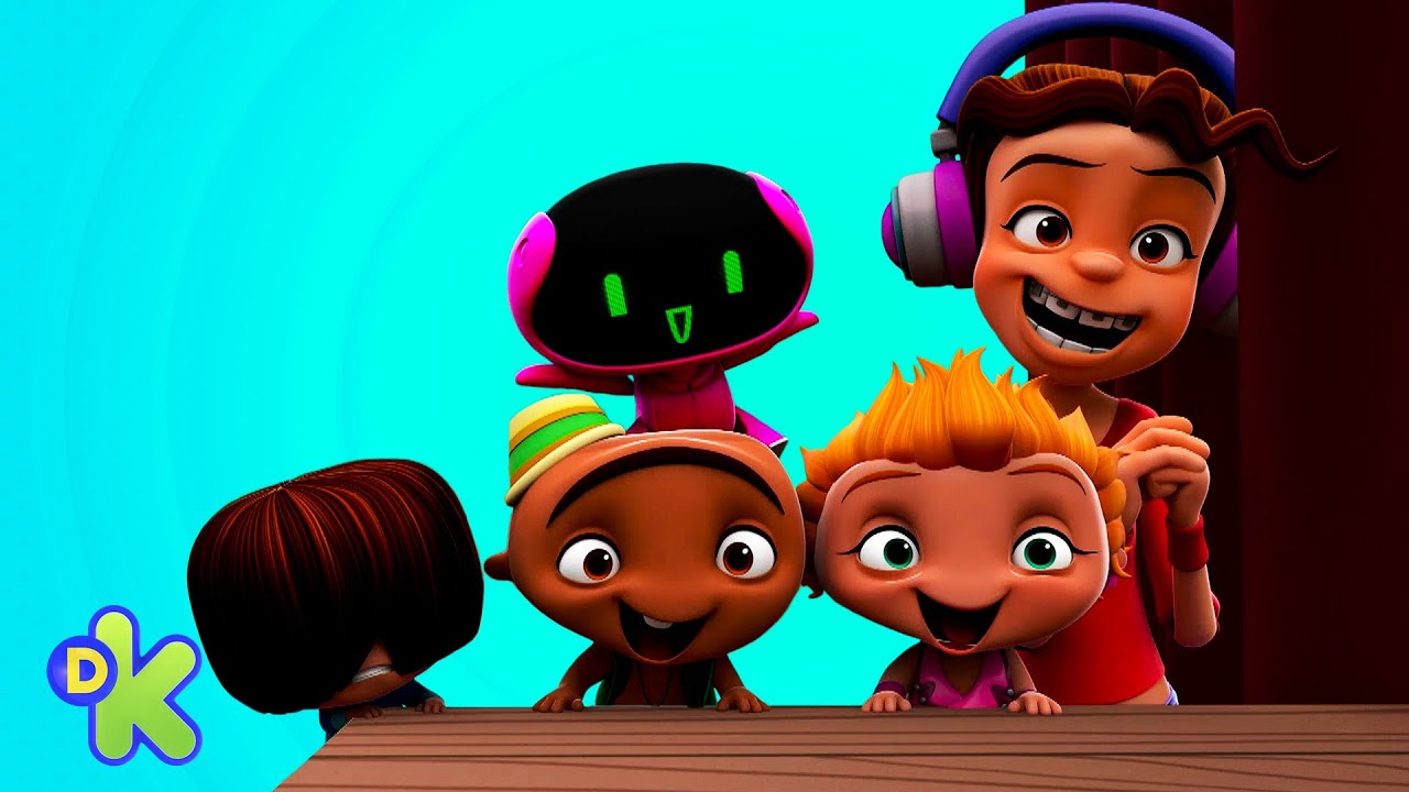 Os instrumentos favoritos do bebê | Mini Beat Power Rockers | Discovery Kids Brasil