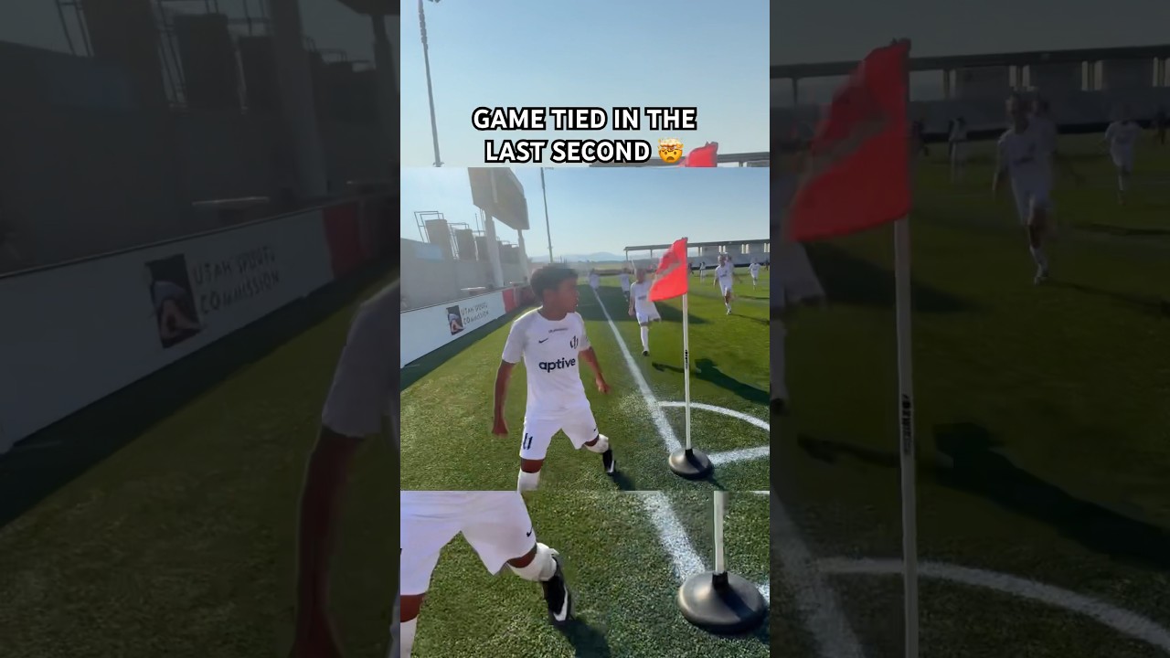 OSCAR TIES IT 1-1 TO SAVE UTAH UNITED 🔥 #spike17training #oscarolivas #soccer #football #soccer