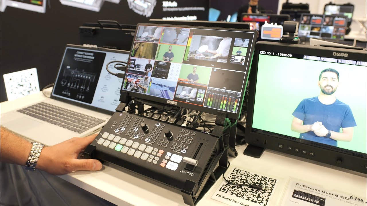 Osee GoStream Duet 8 ISO – Full ISO Recording, Streaming & Multicam in One Device