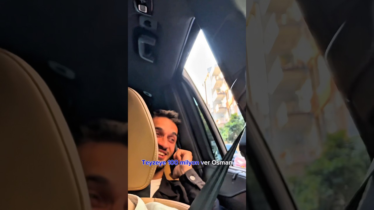 Osman ablaya 100 milyon ver. Videonun tamamı yayında. #5iBirArada #Vlog #Keşfet