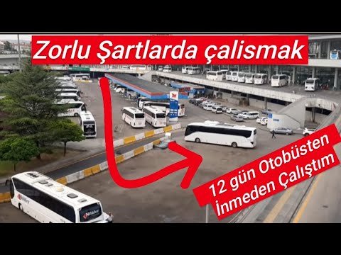 OTOBÜSTE 12 GÜN GEÇİRMEK - OTOBÜS GÜZEL AMA BU SEFER BİTTİK