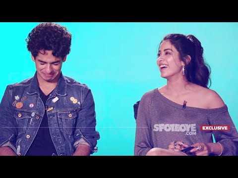 Ouch, Janhvi Kapoor Sat On A Pointed Pencil! Ishaan Khatter Kissed When 14! | Dhadak | SpotboyE