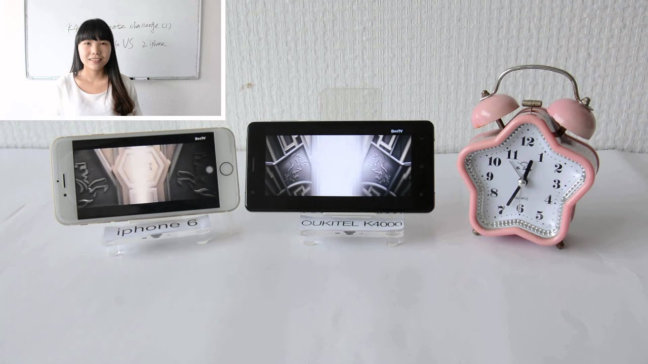 OUKITEL K4000 Battery life test-win in 2 iPhones (iPhone 6 & iPhone 6 plus)