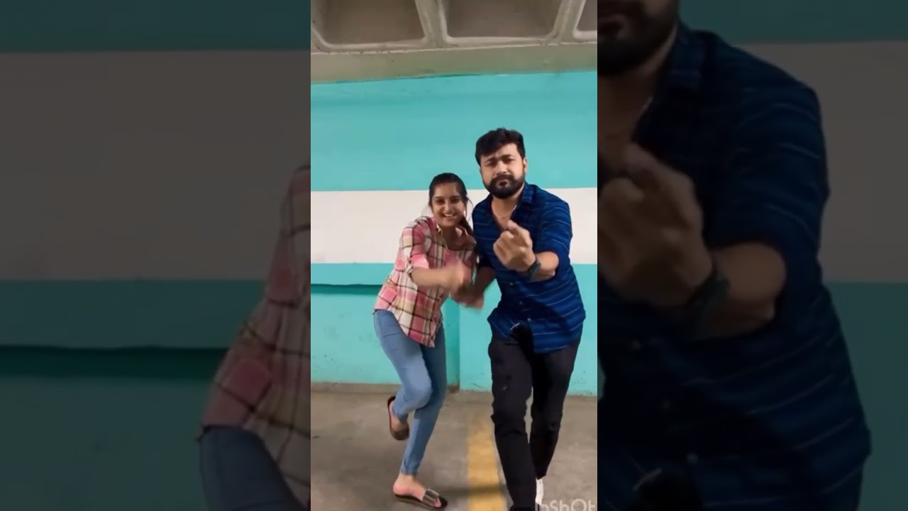 Our blooper video , but it’s cute😉❤️#harikaasadu #aravish
