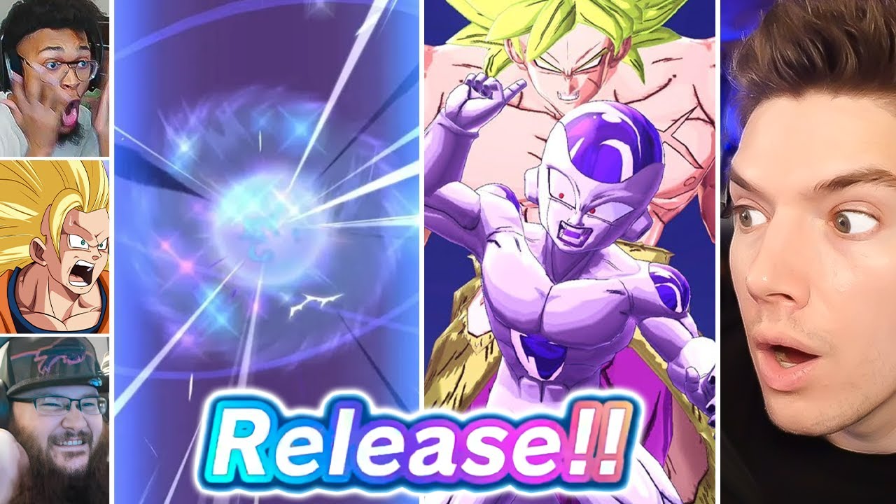 Our First EVER Reactions to Ultra Summons & Broly Animation on Dragon Ball Legends