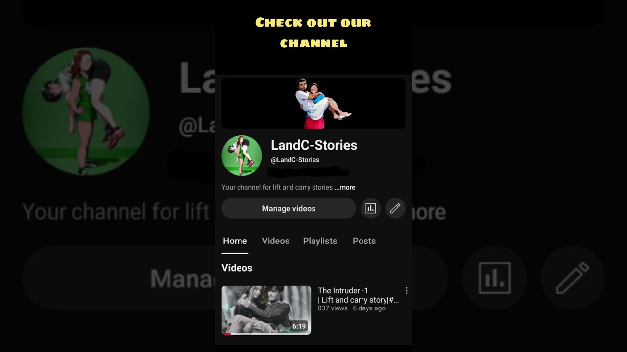 Our new Lift and carry story channel | Lift and carry story | Link in description