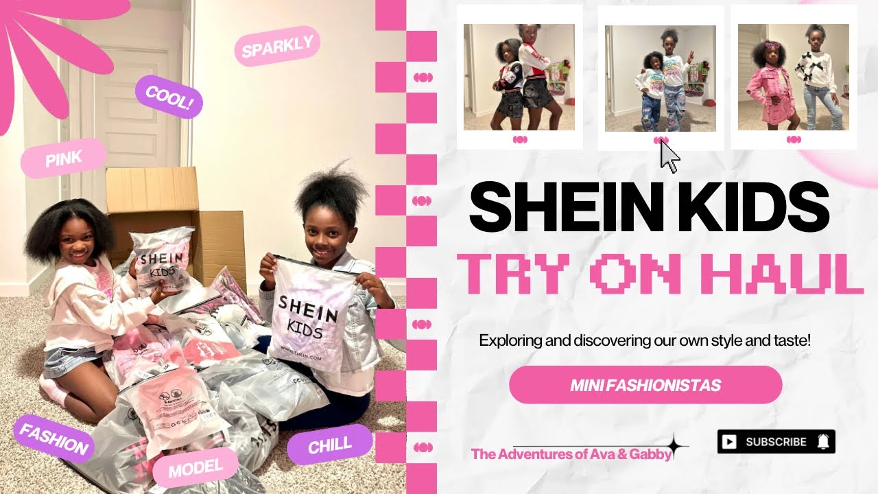 Our Shein Kids Try On Haul
