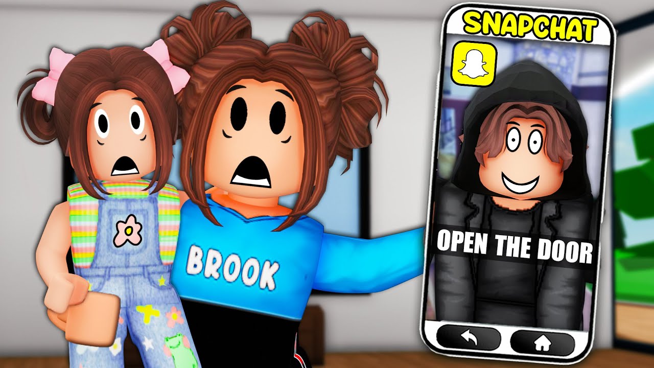 Our SNAPCHAT STALKER Followed Us HOME In Roblox LifeTogether!!