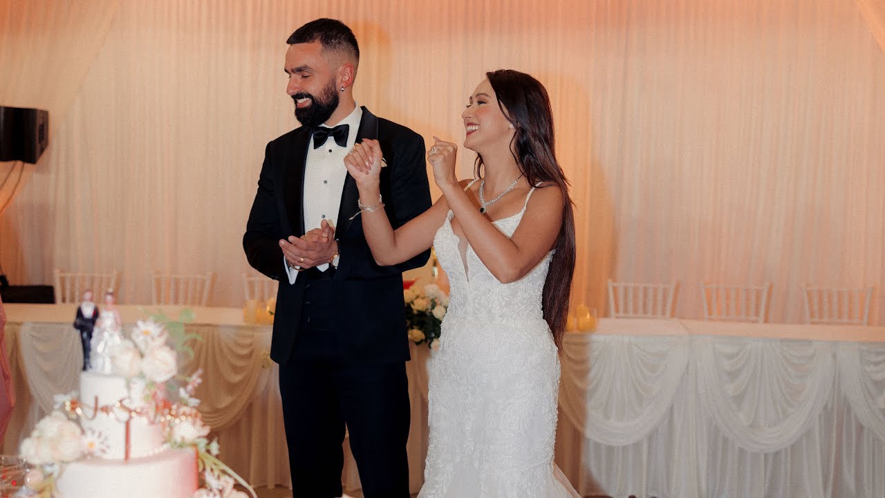 Our wedding video 🥰♥️ @nkaramchandani ♥️ #wedding #bride #groom