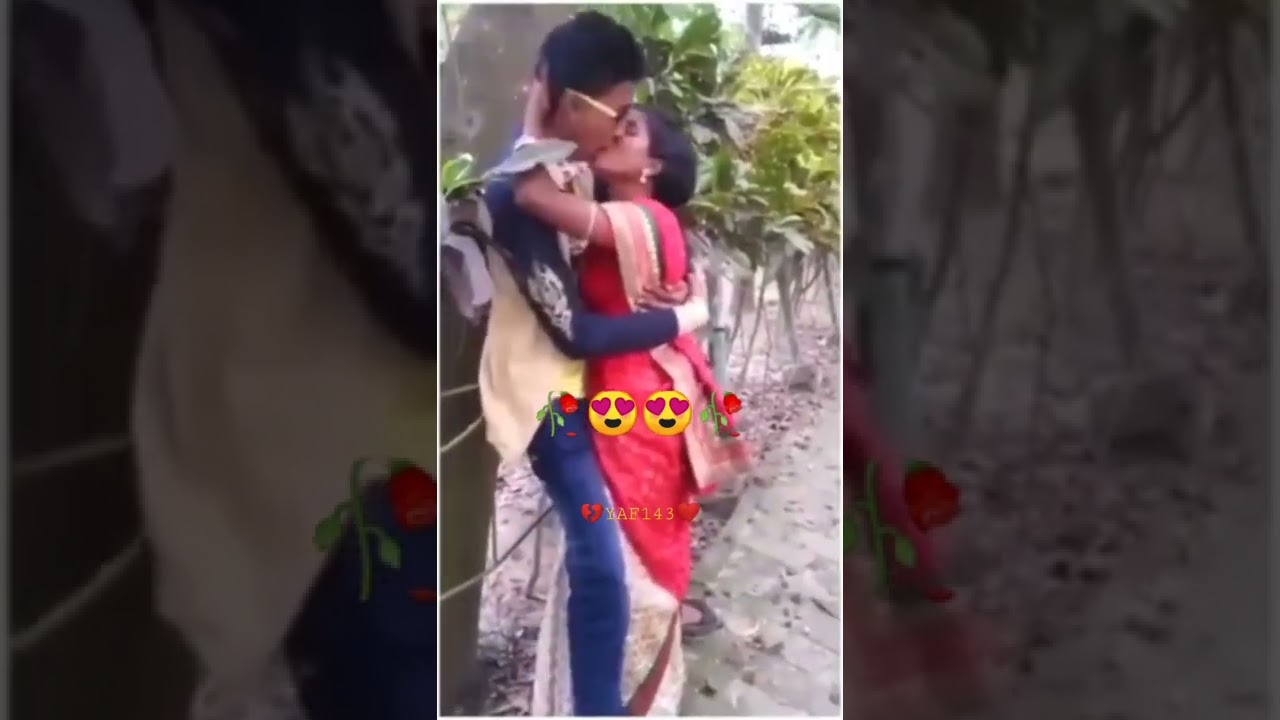outdoor 😘 kiss //. Desi kiss // love // kissing video