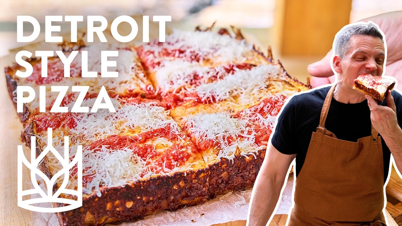 Outdoor Detroit Pizza with Gozney Oven